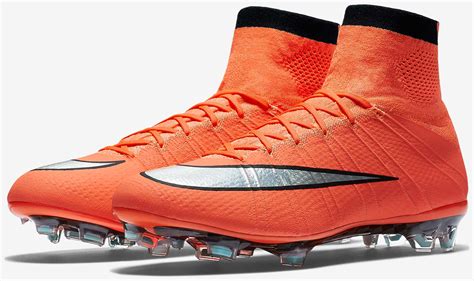 nike fußballschuhe weiß-orange mit 13 stollen und schnürsenkel|Nike stollen schuhe.